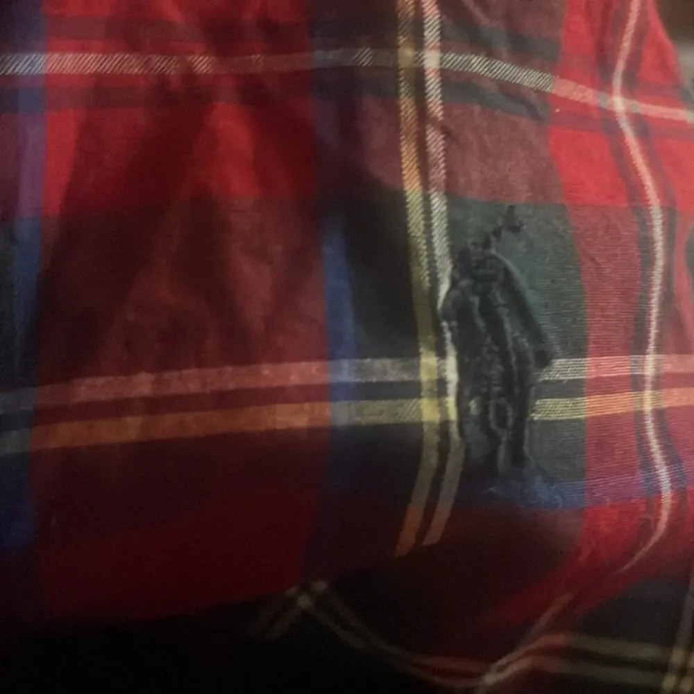 Ralph Lauren plaid button down shirt size 24 months